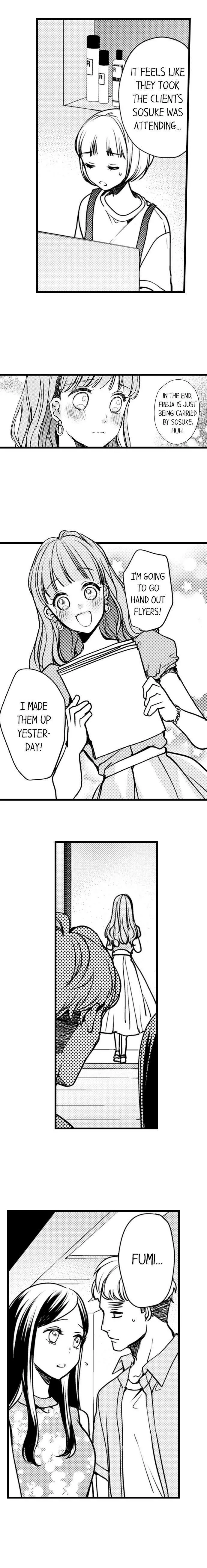 Ore no yubi de midarero. ~Heitengo no saron, ijiwaru ni jirasarete Chapter 44 page 8