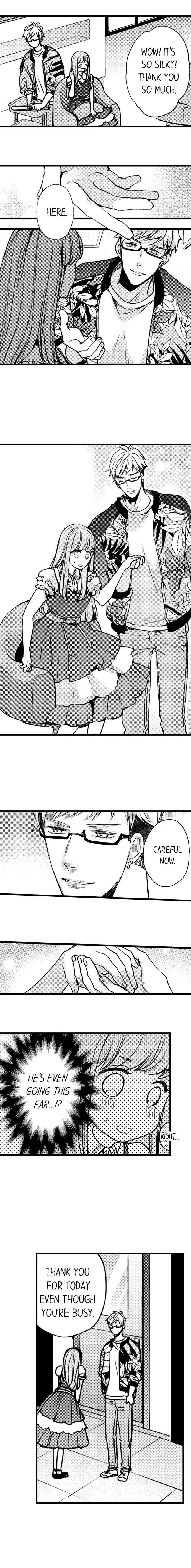 Ore no yubi de midarero. ~Heitengo no saron, ijiwaru ni jirasarete Chapter 44 page 4