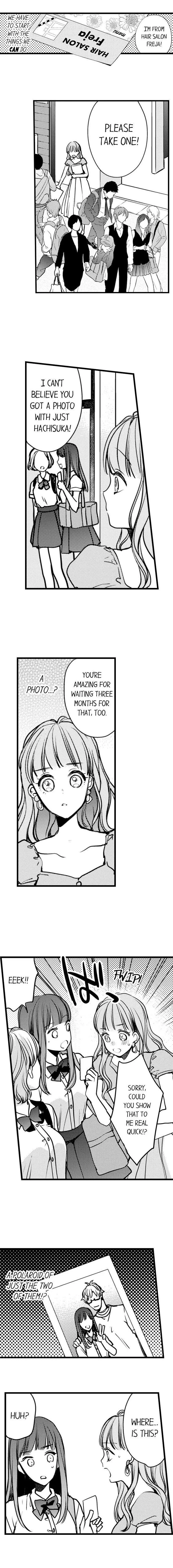 Ore no yubi de midarero. ~Heitengo no saron, ijiwaru ni jirasarete Chapter 44 page 9
