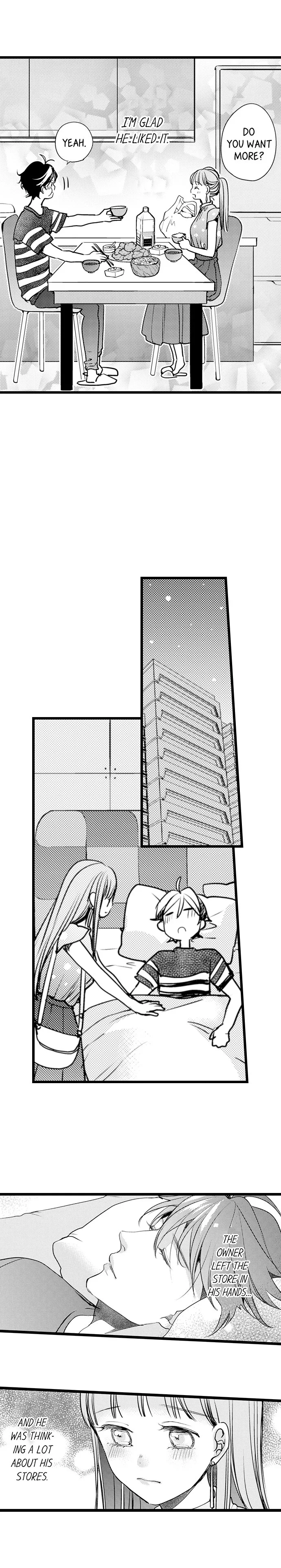 Ore no yubi de midarero. ~Heitengo no saron, ijiwaru ni jirasarete Chapter 42 page 8