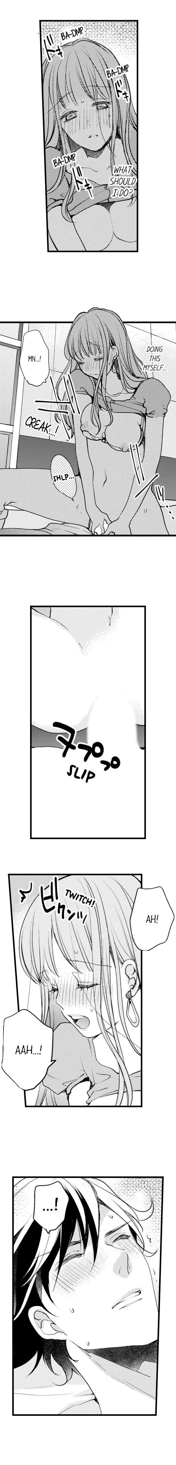 Ore no yubi de midarero. ~Heitengo no saron, ijiwaru ni jirasarete Chapter 46 page 4