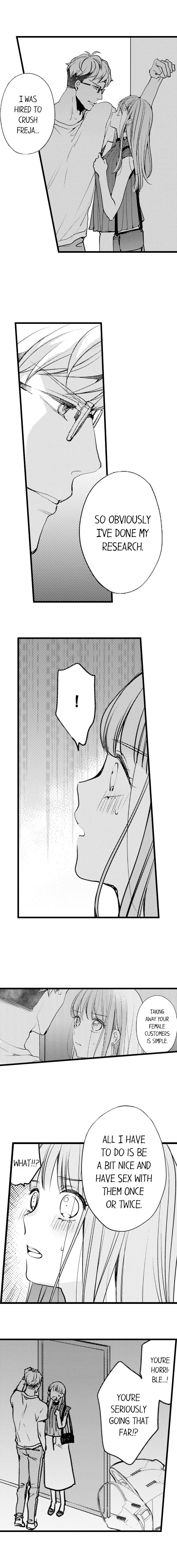 Ore no yubi de midarero. ~Heitengo no saron, ijiwaru ni jirasarete Chapter 48 page 2