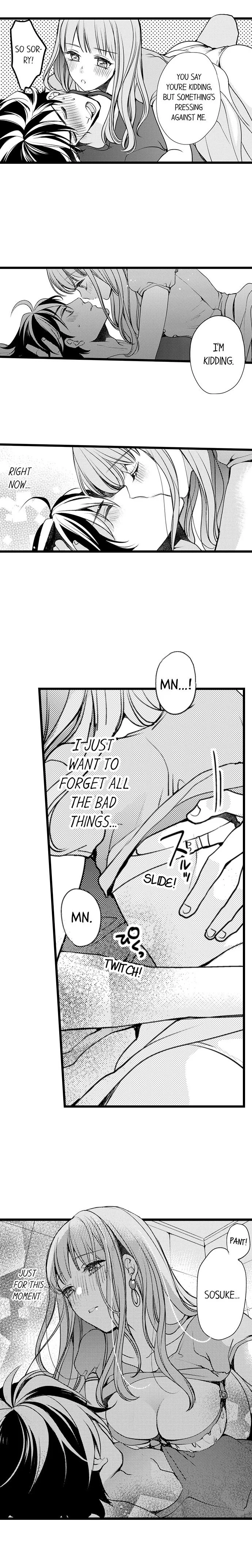 Ore no yubi de midarero. ~Heitengo no saron, ijiwaru ni jirasarete Chapter 45 page 8