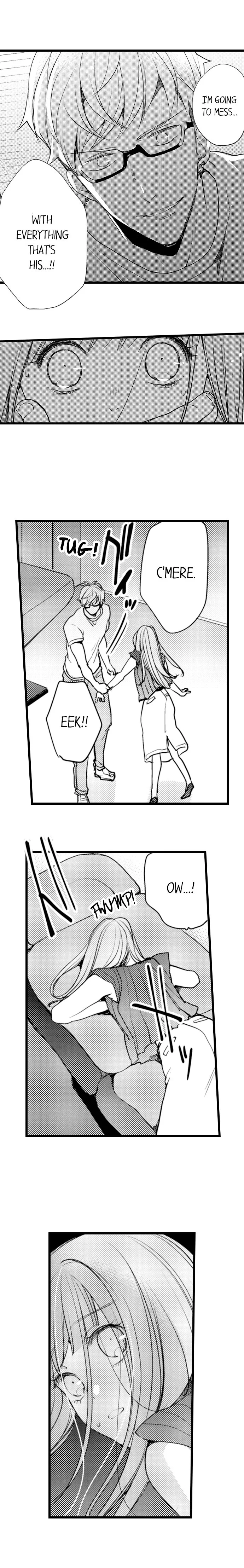 Ore no yubi de midarero. ~Heitengo no saron, ijiwaru ni jirasarete Chapter 48 page 4