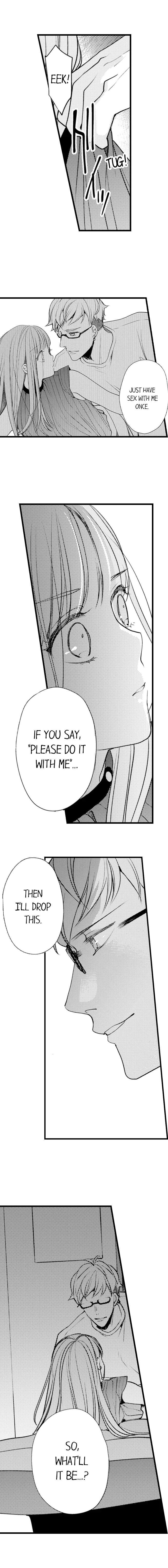Ore no yubi de midarero. ~Heitengo no saron, ijiwaru ni jirasarete Chapter 48 page 8