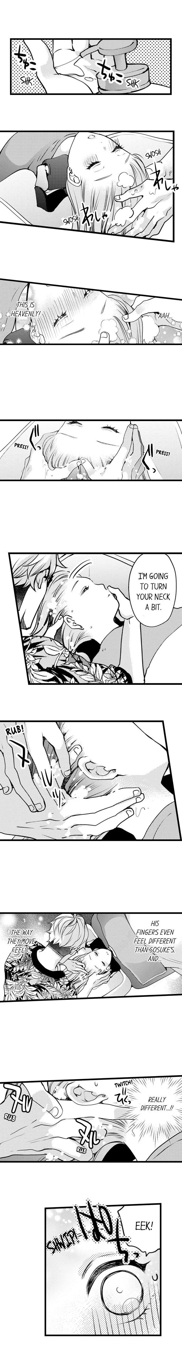 Ore no yubi de midarero. ~Heitengo no saron, ijiwaru ni jirasarete Chapter 43 page 9