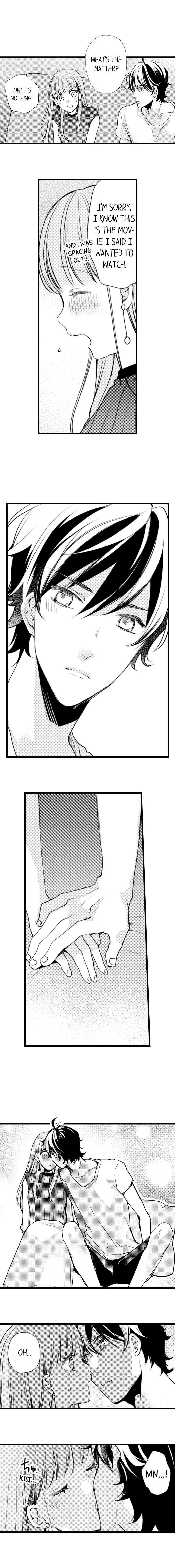 Ore no yubi de midarero. ~Heitengo no saron, ijiwaru ni jirasarete Chapter 49 page 4