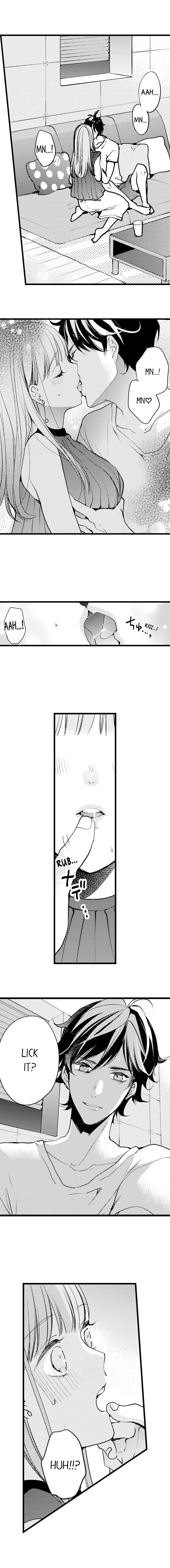 Ore no yubi de midarero. ~Heitengo no saron, ijiwaru ni jirasarete Chapter 49 page 6