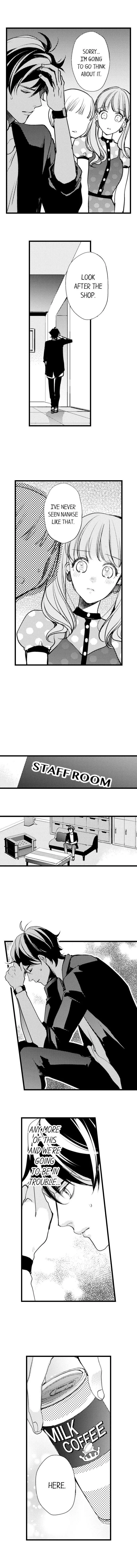 Ore no yubi de midarero. ~Heitengo no saron, ijiwaru ni jirasarete Chapter 50 page 4