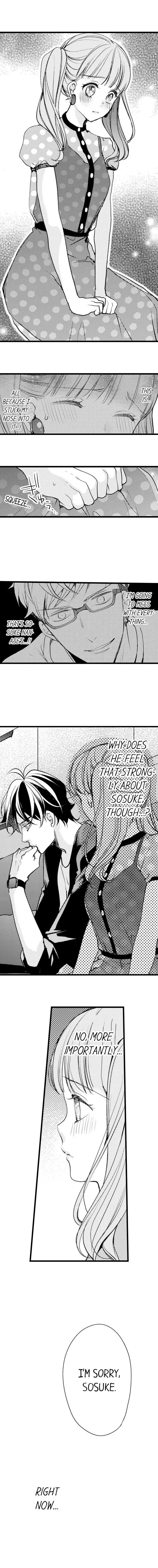Ore no yubi de midarero. ~Heitengo no saron, ijiwaru ni jirasarete Chapter 50 page 6