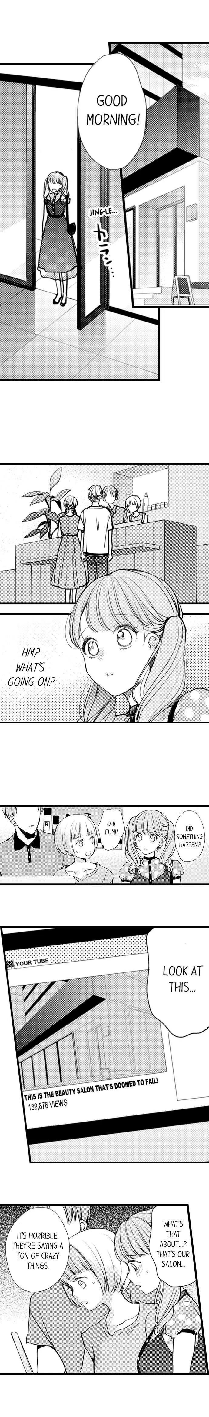 Ore no yubi de midarero. ~Heitengo no saron, ijiwaru ni jirasarete Chapter 50 page 2
