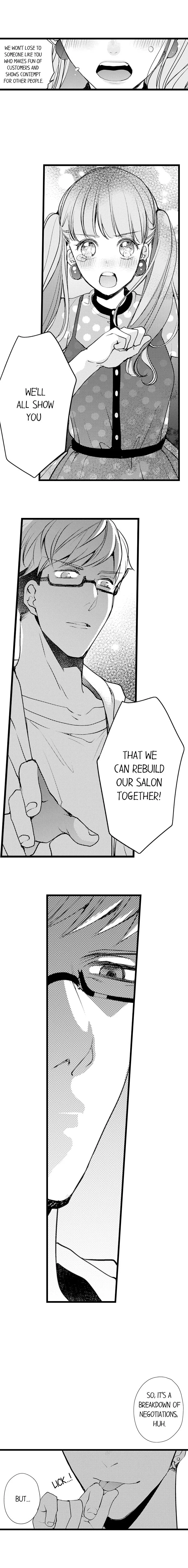 Ore no yubi de midarero. ~Heitengo no saron, ijiwaru ni jirasarete Chapter 51 page 4