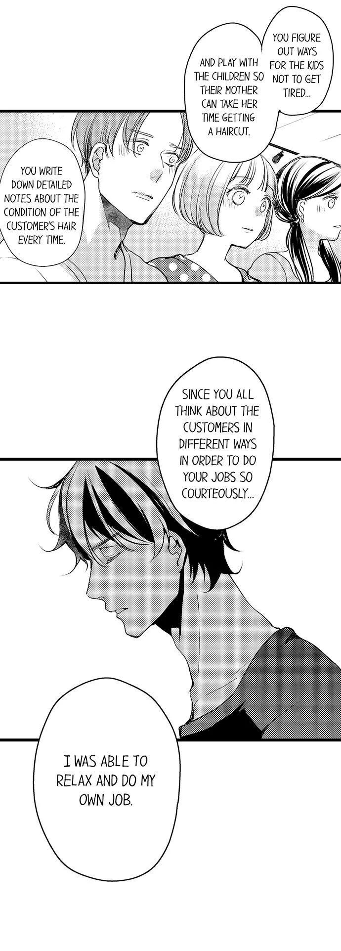 Ore no yubi de midarero. ~Heitengo no saron, ijiwaru ni jirasarete Chapter 53 page 19