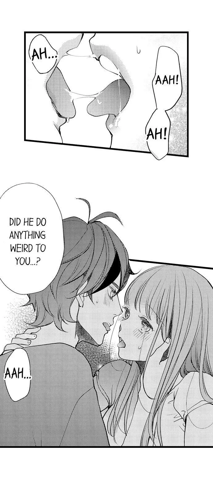 Ore no yubi de midarero. ~Heitengo no saron, ijiwaru ni jirasarete Chapter 54 page 14
