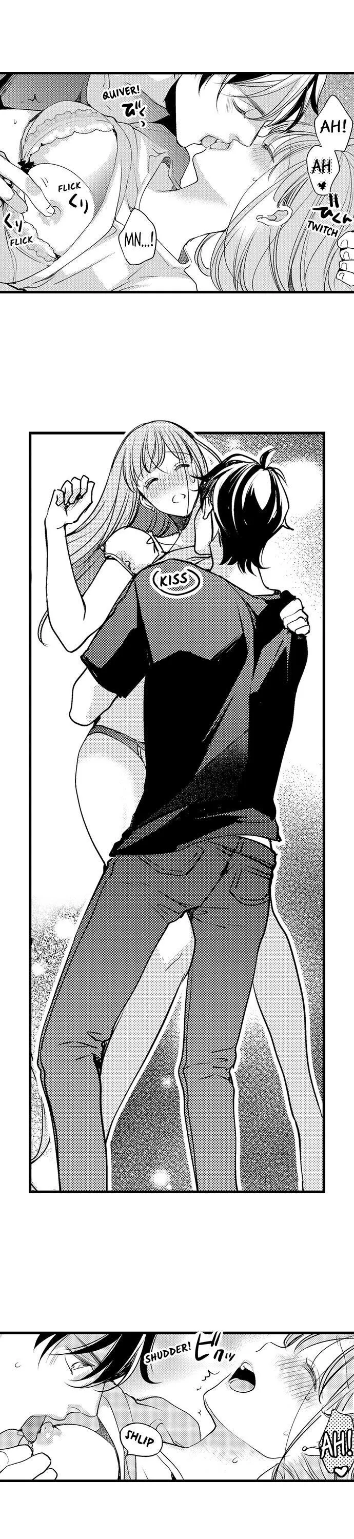 Ore no yubi de midarero. ~Heitengo no saron, ijiwaru ni jirasarete Chapter 54 page 17