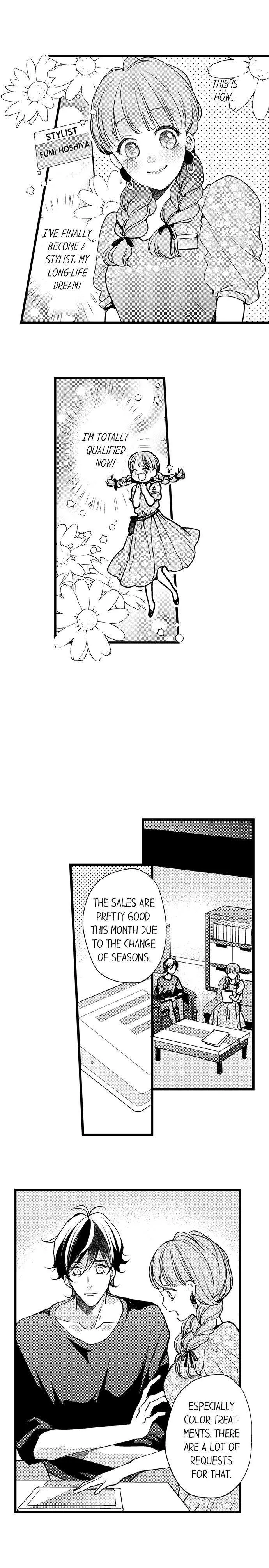 Ore no yubi de midarero. ~Heitengo no saron, ijiwaru ni jirasarete Chapter 58 page 4