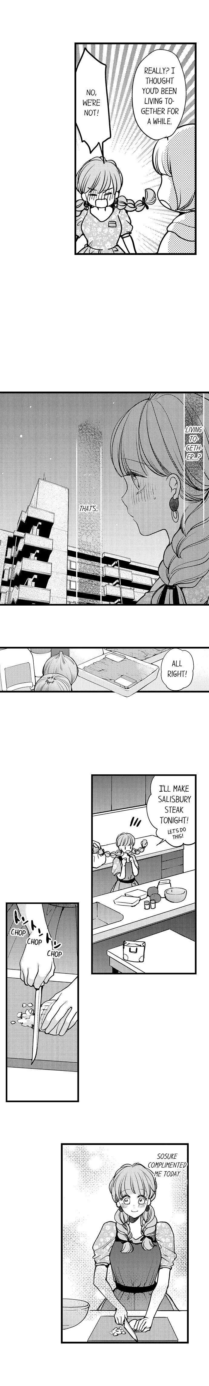 Ore no yubi de midarero. ~Heitengo no saron, ijiwaru ni jirasarete Chapter 58 page 8