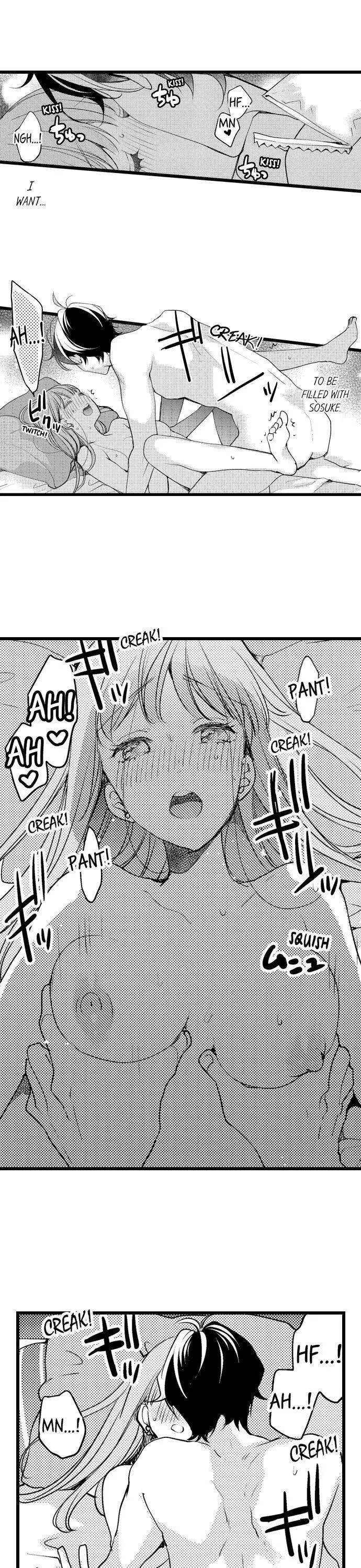 Ore no yubi de midarero. ~Heitengo no saron, ijiwaru ni jirasarete Chapter 56 page 8