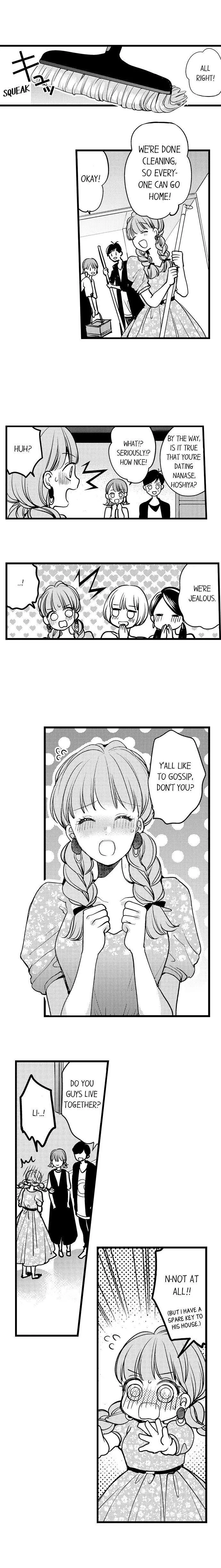 Ore no yubi de midarero. ~Heitengo no saron, ijiwaru ni jirasarete Chapter 58 page 7