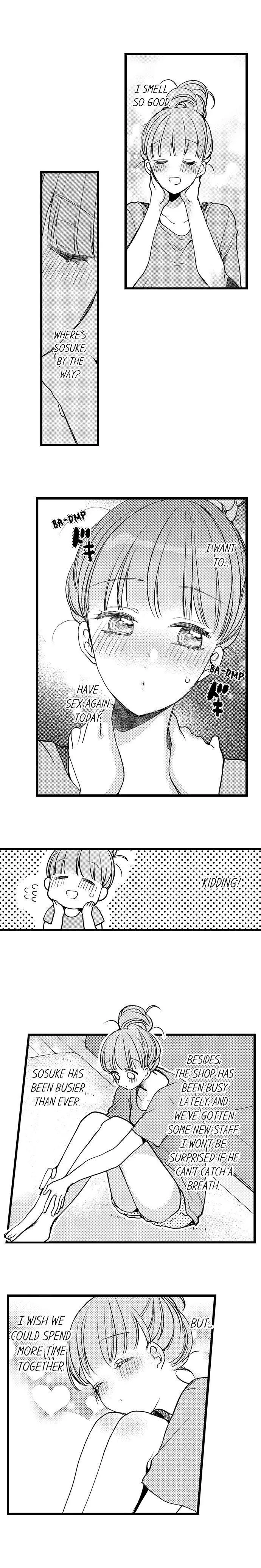 Ore no yubi de midarero. ~Heitengo no saron, ijiwaru ni jirasarete Chapter 59 page 3
