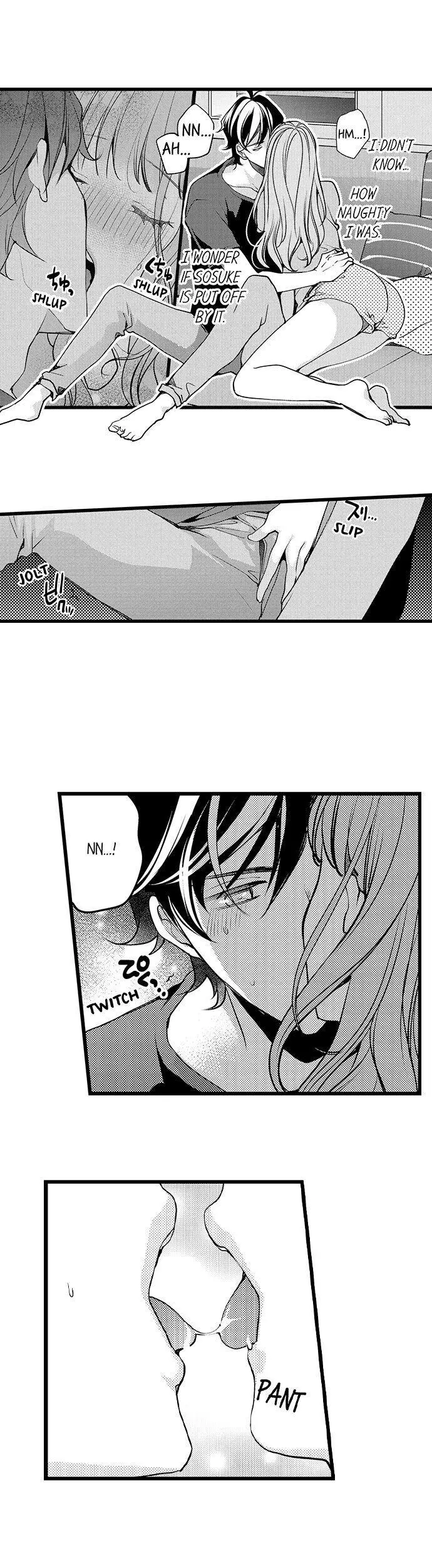 Ore no yubi de midarero. ~Heitengo no saron, ijiwaru ni jirasarete Chapter 60 page 2
