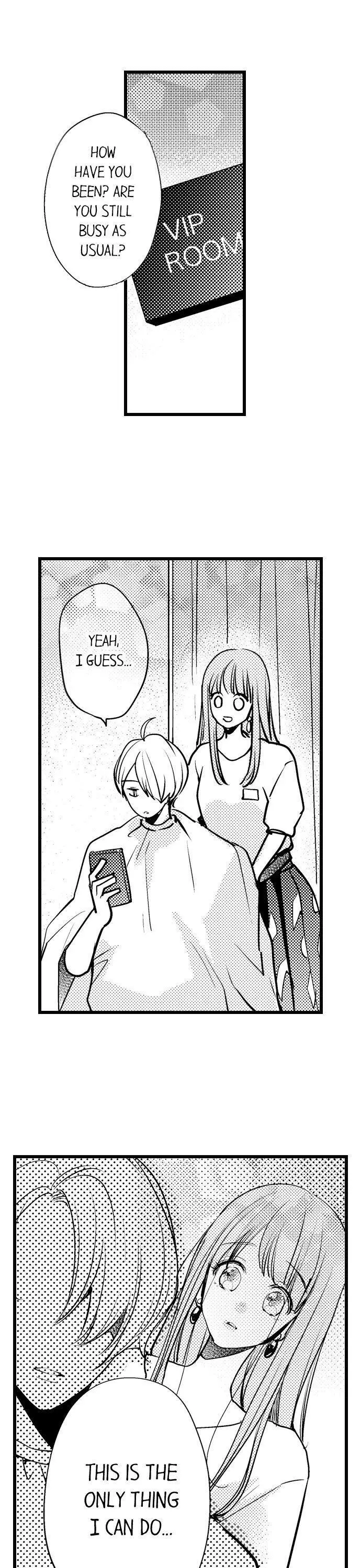 Ore no yubi de midarero. ~Heitengo no saron, ijiwaru ni jirasarete Chapter 57 page 8