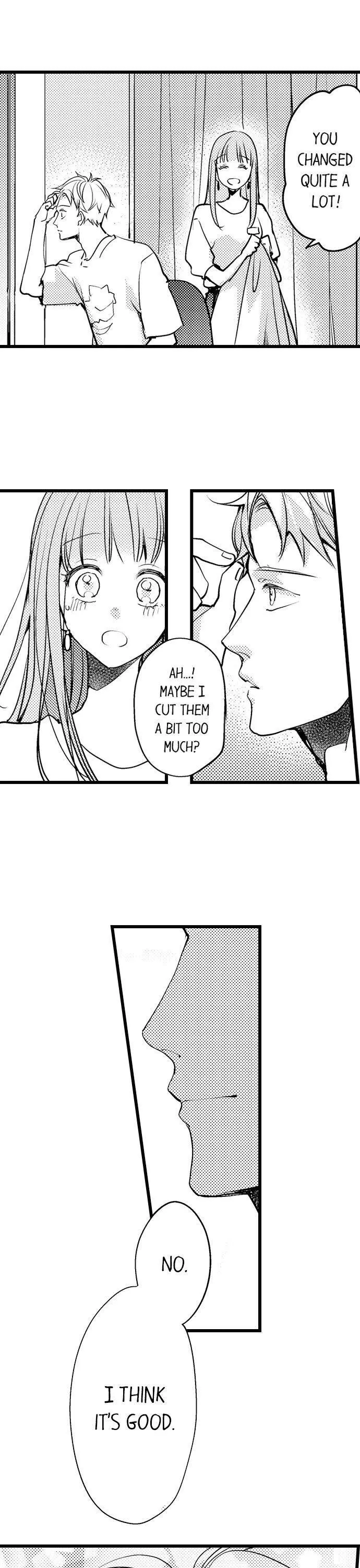 Ore no yubi de midarero. ~Heitengo no saron, ijiwaru ni jirasarete Chapter 57 page 13