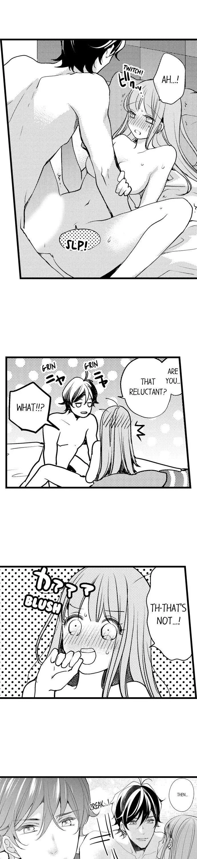Ore no yubi de midarero. ~Heitengo no saron, ijiwaru ni jirasarete Chapter 56 page 14