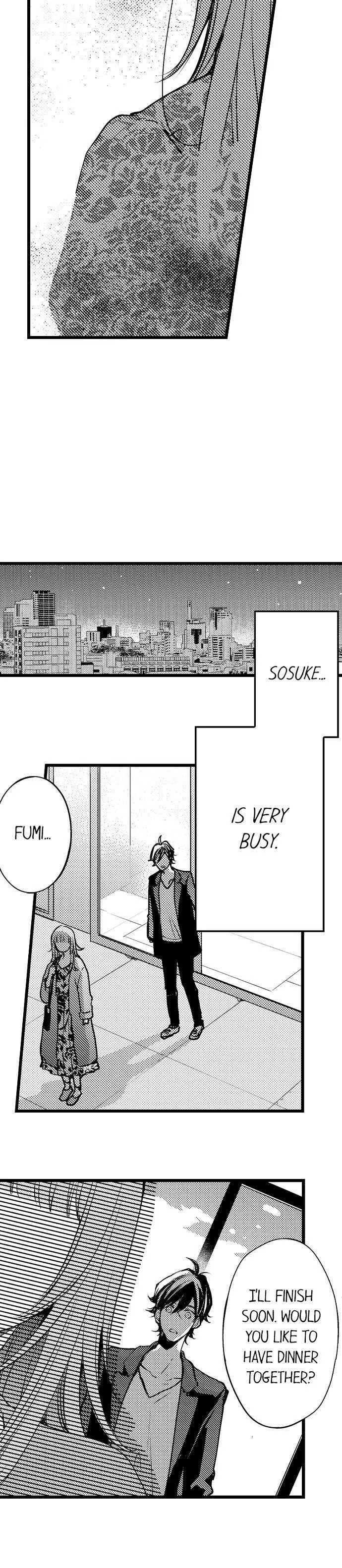 Ore no yubi de midarero. ~Heitengo no saron, ijiwaru ni jirasarete Chapter 61 page 8