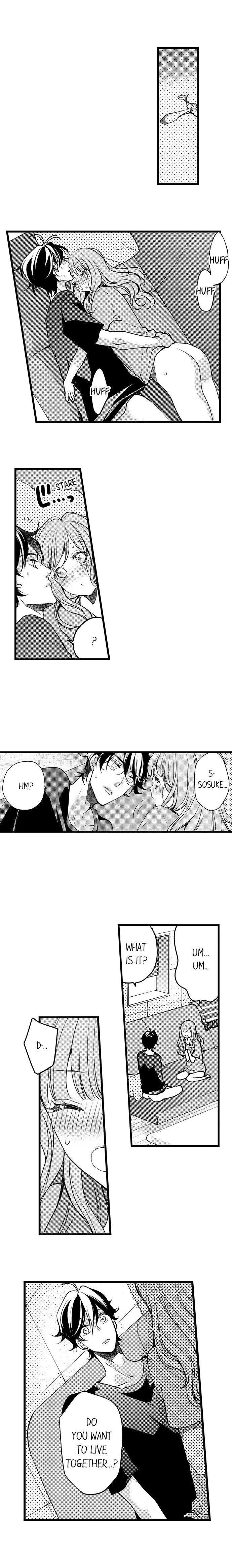 Ore no yubi de midarero. ~Heitengo no saron, ijiwaru ni jirasarete Chapter 60 page 8