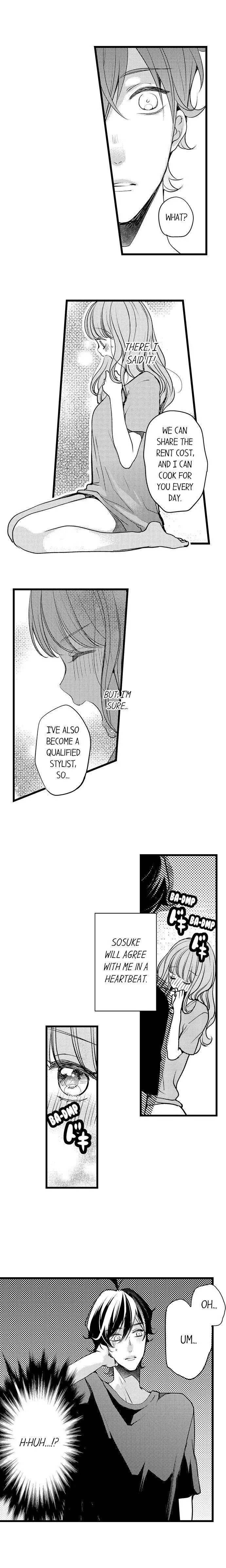 Ore no yubi de midarero. ~Heitengo no saron, ijiwaru ni jirasarete Chapter 60 page 9