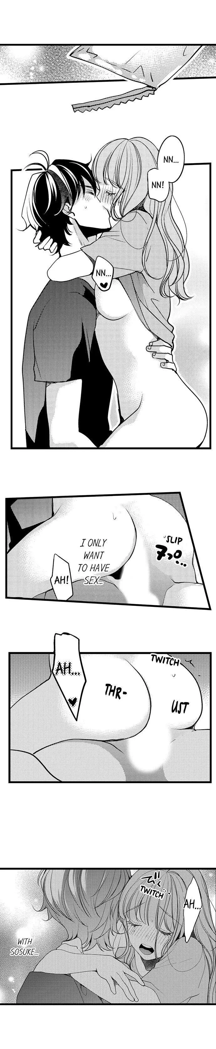 Ore no yubi de midarero. ~Heitengo no saron, ijiwaru ni jirasarete Chapter 60 page 7