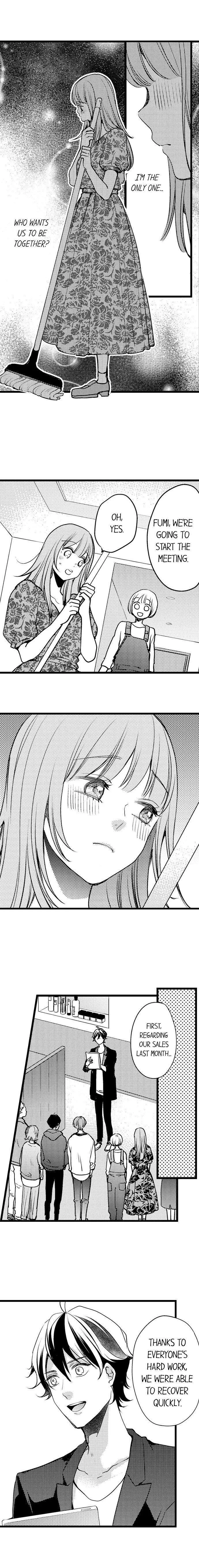 Ore no yubi de midarero. ~Heitengo no saron, ijiwaru ni jirasarete Chapter 61 page 5