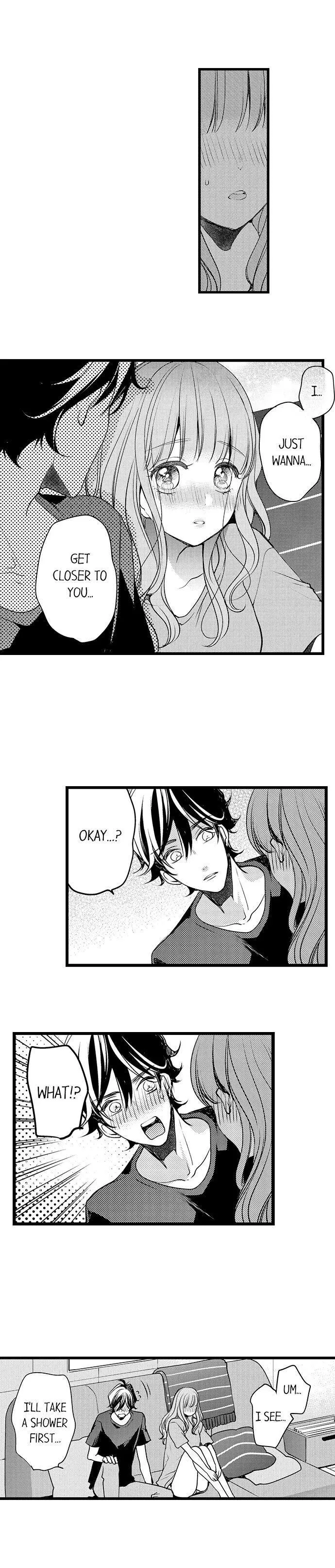 Ore no yubi de midarero. ~Heitengo no saron, ijiwaru ni jirasarete Chapter 59 page 8