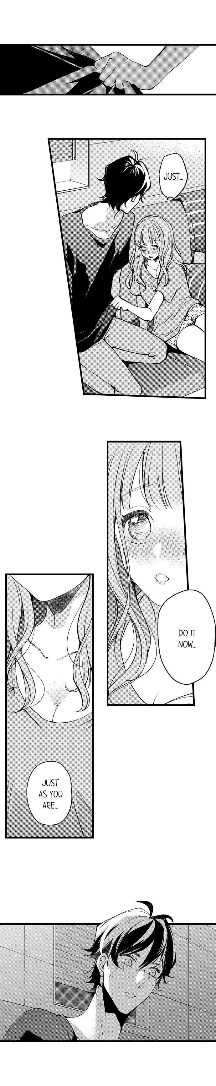 Ore no yubi de midarero. ~Heitengo no saron, ijiwaru ni jirasarete Chapter 59 page 9