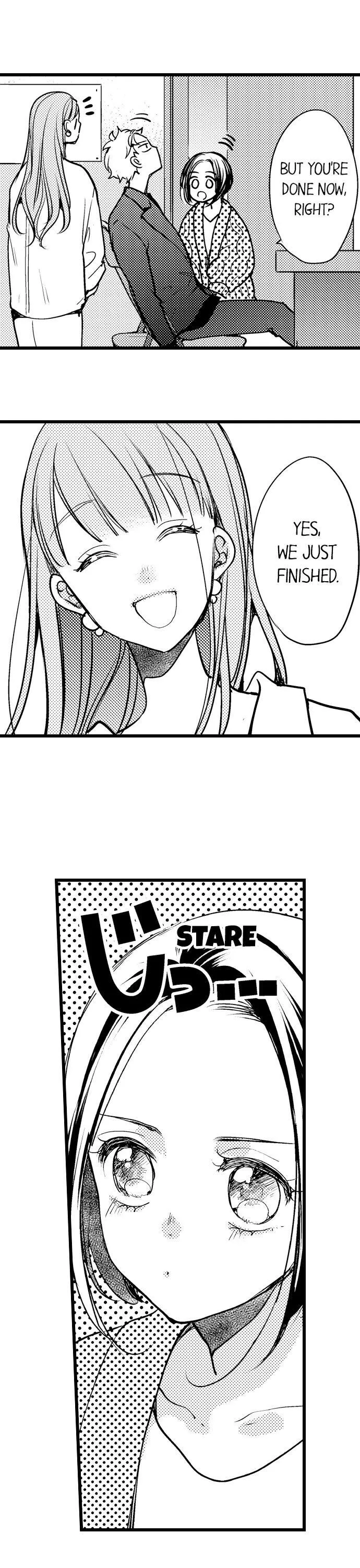 Ore no yubi de midarero. ~Heitengo no saron, ijiwaru ni jirasarete Chapter 63 page 8