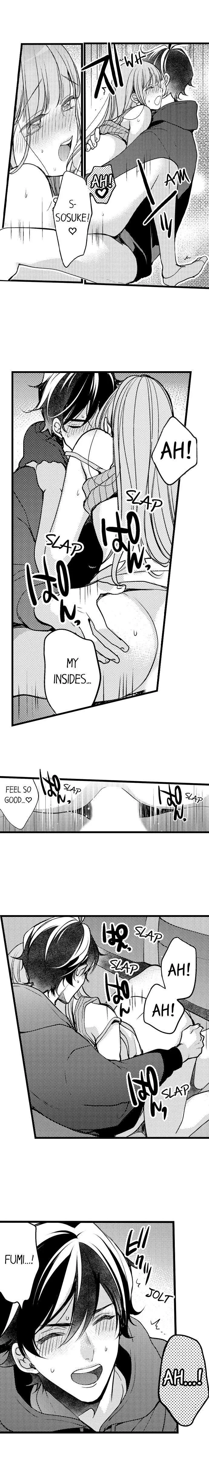 Ore no yubi de midarero. ~Heitengo no saron, ijiwaru ni jirasarete Chapter 65 page 11