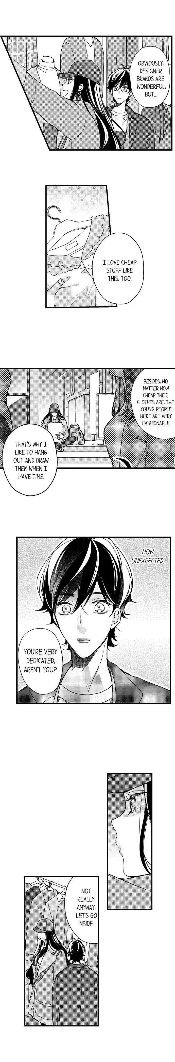 Ore no yubi de midarero. ~Heitengo no saron, ijiwaru ni jirasarete Chapter 70 page 4