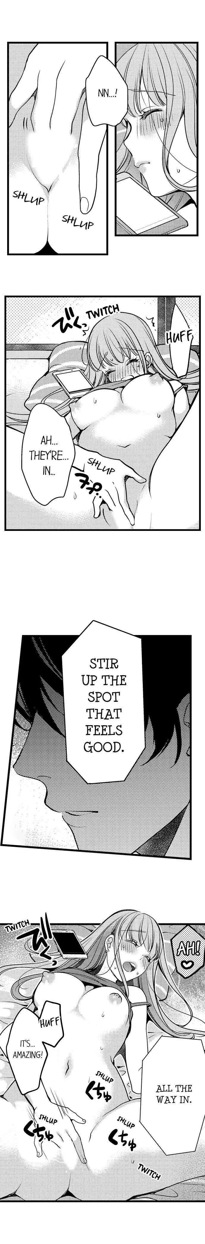 Ore no yubi de midarero. ~Heitengo no saron, ijiwaru ni jirasarete Chapter 73 page 8