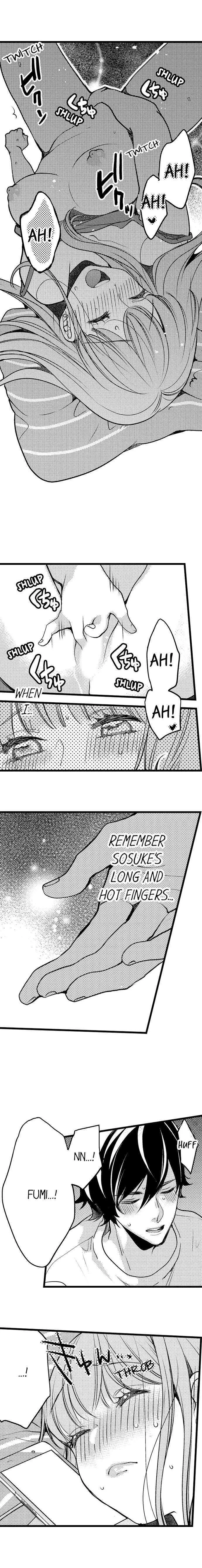 Ore no yubi de midarero. ~Heitengo no saron, ijiwaru ni jirasarete Chapter 73 page 9