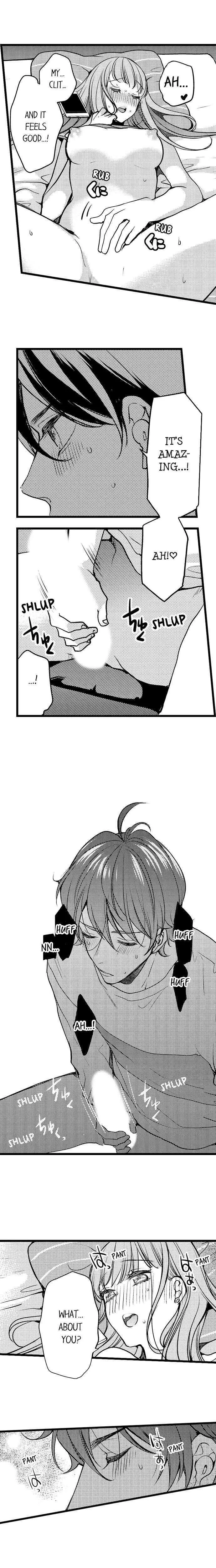 Ore no yubi de midarero. ~Heitengo no saron, ijiwaru ni jirasarete Chapter 73 page 4