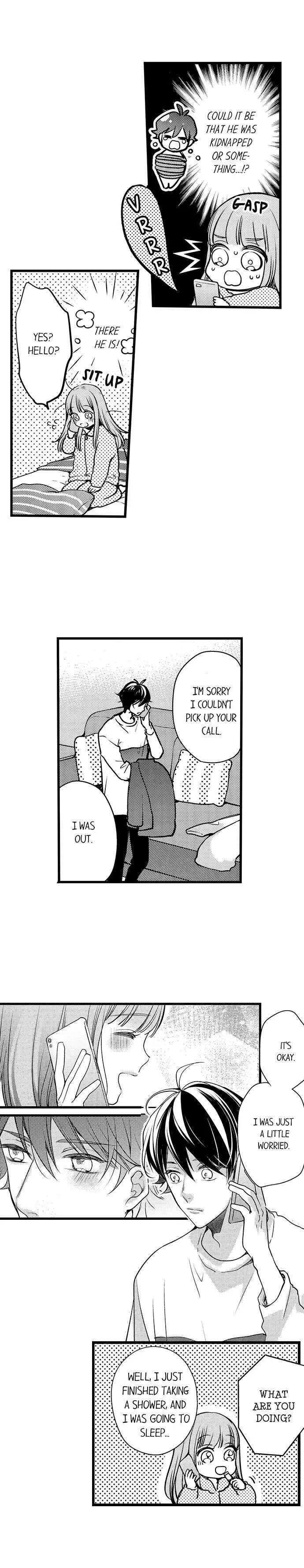 Ore no yubi de midarero. ~Heitengo no saron, ijiwaru ni jirasarete Chapter 72 page 4