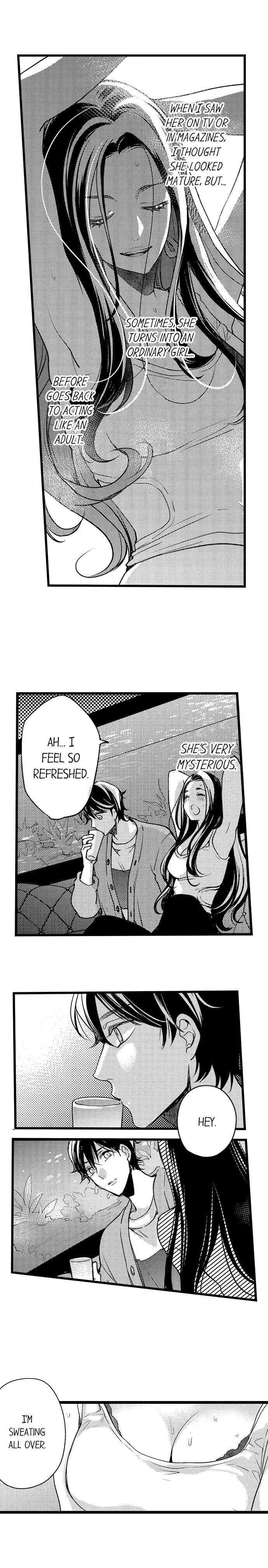 Ore no yubi de midarero. ~Heitengo no saron, ijiwaru ni jirasarete Chapter 71 page 8
