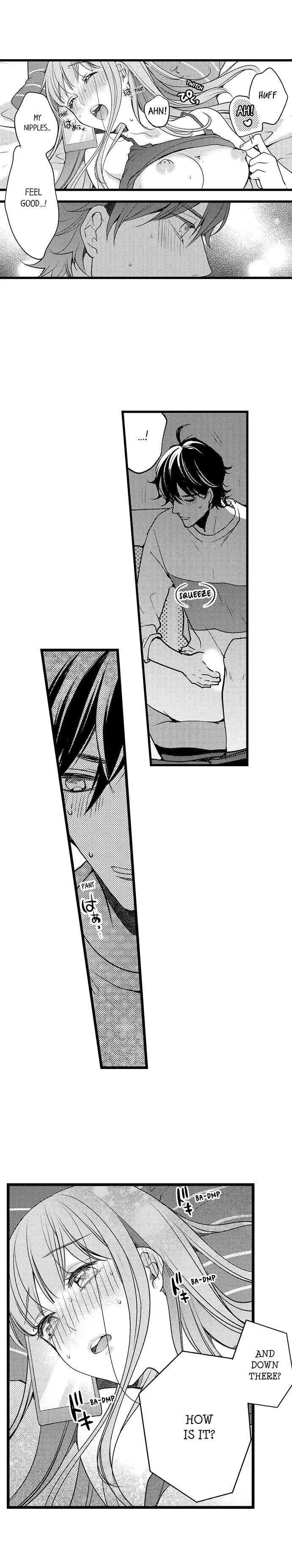 Ore no yubi de midarero. ~Heitengo no saron, ijiwaru ni jirasarete Chapter 72 page 8