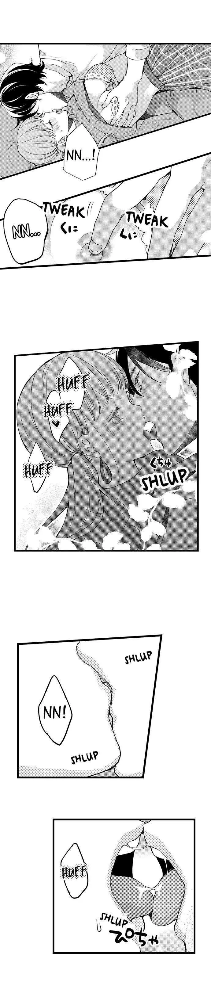 Ore no yubi de midarero. ~Heitengo no saron, ijiwaru ni jirasarete Chapter 77 page 8