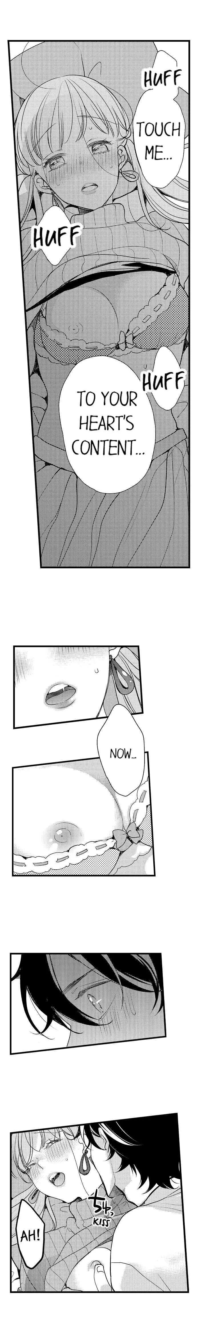 Ore no yubi de midarero. ~Heitengo no saron, ijiwaru ni jirasarete Chapter 77 page 9