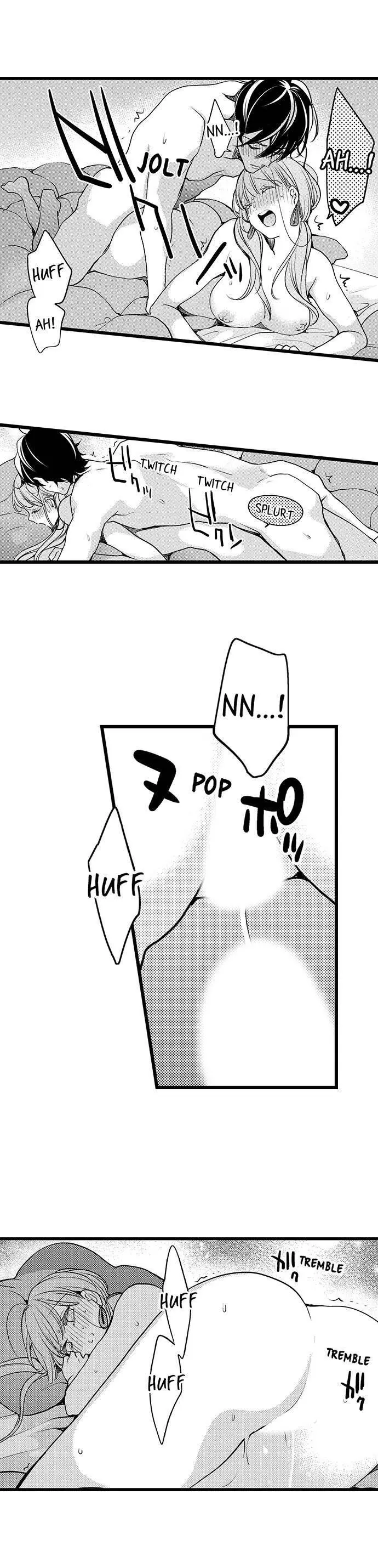 Ore no yubi de midarero. ~Heitengo no saron, ijiwaru ni jirasarete Chapter 79 page 9