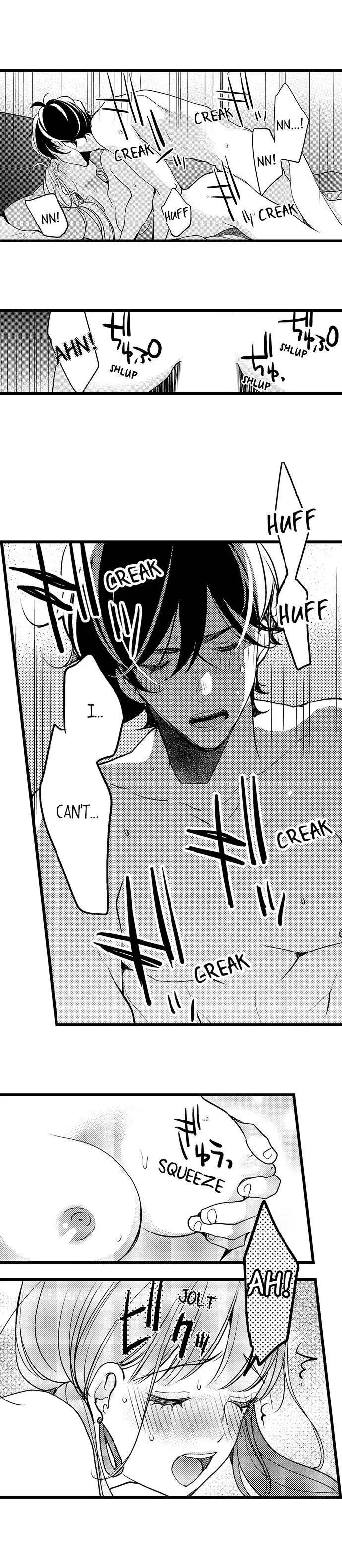 Ore no yubi de midarero. ~Heitengo no saron, ijiwaru ni jirasarete Chapter 79 page 8