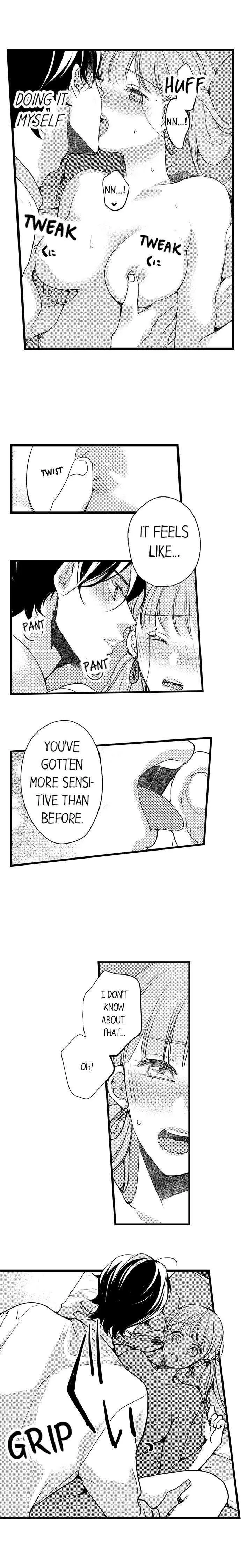 Ore no yubi de midarero. ~Heitengo no saron, ijiwaru ni jirasarete Chapter 78 page 4