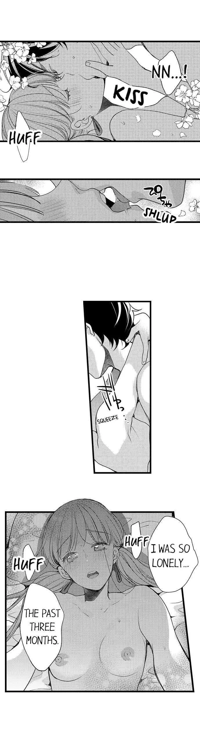 Ore no yubi de midarero. ~Heitengo no saron, ijiwaru ni jirasarete Chapter 78 page 9